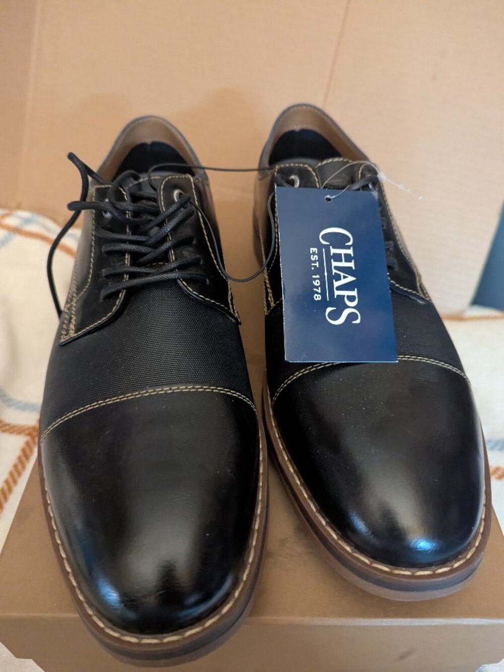 Men's Cap-Toe Derby Shoes